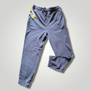 32 DEGREES HEAT  Men's Sweatpants Pockets Blue Drawstring Jogging  Size Small